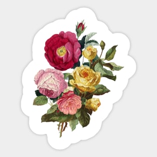 Rose Bouquet Sticker